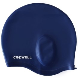 Czepek pływacki Crowell Ucho Bora granatowo-fioletowy kol.3