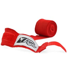 Bandaż bokserski Profight 4m czerwony