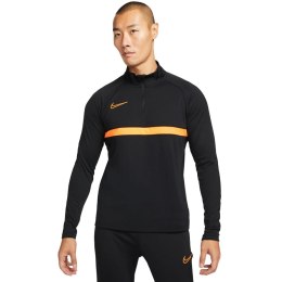 Bluza męska Nike Dri-FIT Academy 21 Drill Top czarno-pomarańczowa CW6110 017