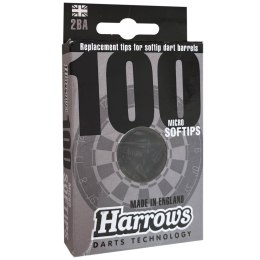 Końcówki Softips Harrows Spare Micro Softips 100 szt.