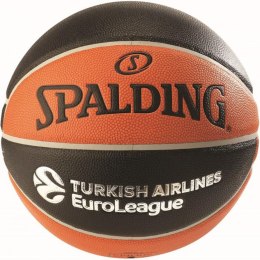 Piłka koszykowa Spalding Euroleague pomarańczowo-czarna TF-1000 Legacy 77100Z